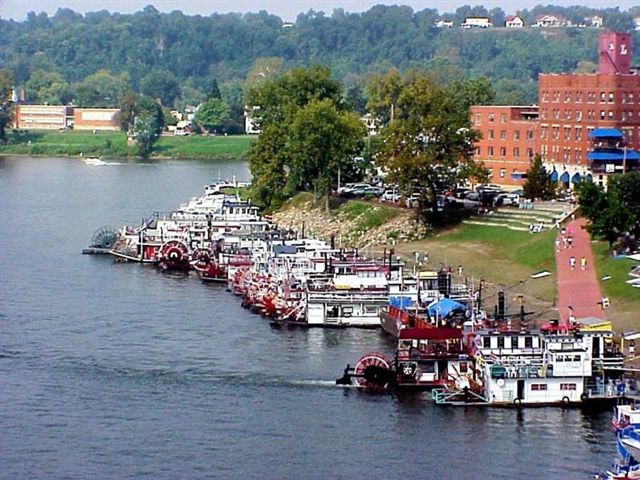the Marietta, Ohio, levee